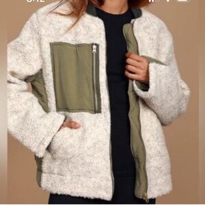 Free People/We The Free Jacket Rivington Sherpa Jacket